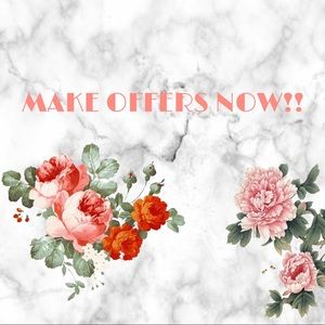 MAKE OFFERS ON THE CLOTHES YOU LIKE BEST!